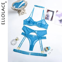 4 Pieces Sexy Erotic Lingerie