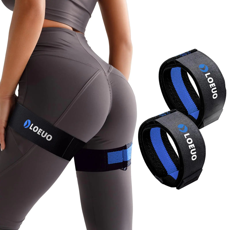 LOEUO Booty Bands for Working Out Glutes Adjustable Blood Flow Restriction Bands with Non Slip for Workout Butt & Thigh Building Occlusion Bands for Women and Men Glutes Easy to Carry