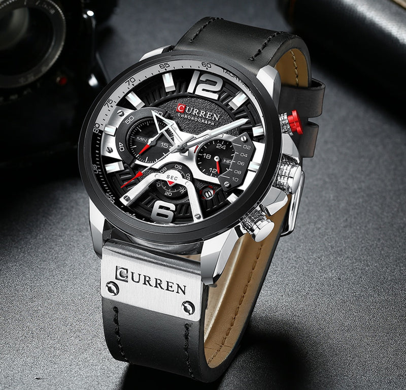 Men’s Military Chronograph Wristwatch